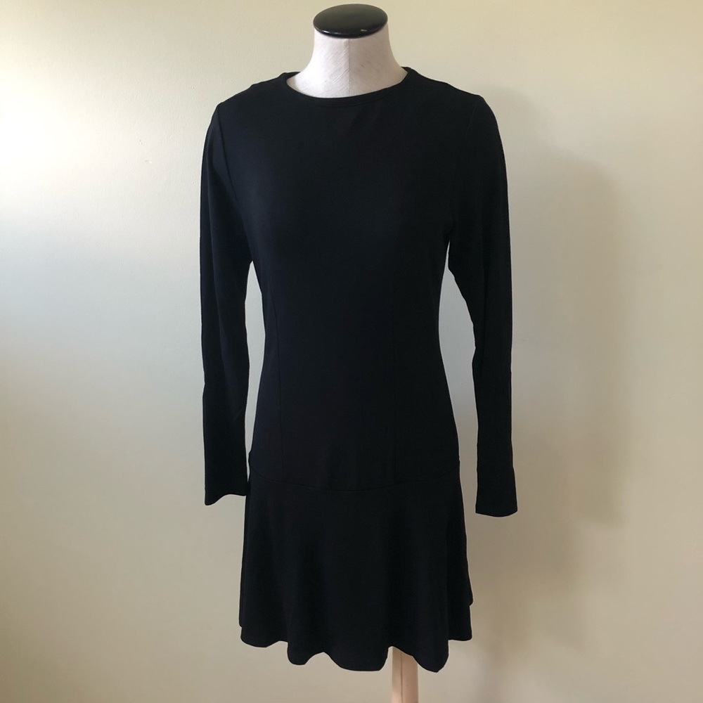 Veronica M black long sleeve dress